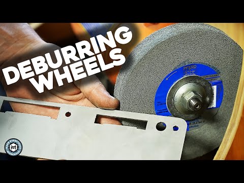 A Different Kind Of Grinder Wheel For Your Shop! - Deburring Wheels