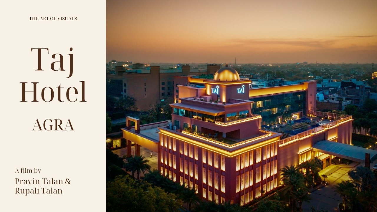Taj Hotel Agra official poster