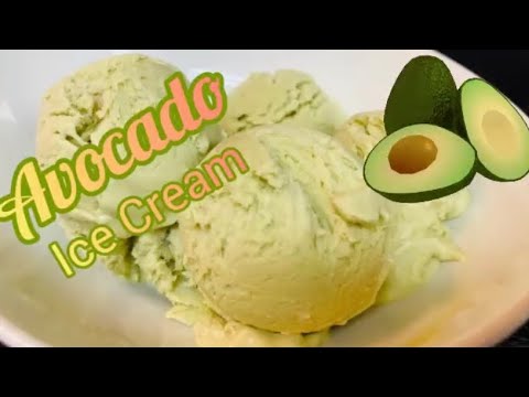 Avocado Ice Cream | Ice Cream Recipe| English | Natural Ice Cream | Jumana’s Cooking