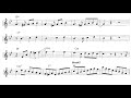Scott Hamilton plays Limehouse Blues (solo transcription)