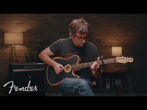 Graham Coxon Of Blur Plays The American Acoustasonic Telecaster | Fender