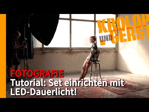 Tutorial: Set einrichten mit LED-Dauerlicht! 📷 Krolop&Gerst