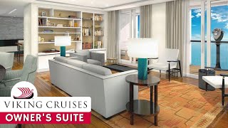 Viking Mars | Owner's Suite Walkthrough Tour & Review | 4K | Viking Ocean Cruises