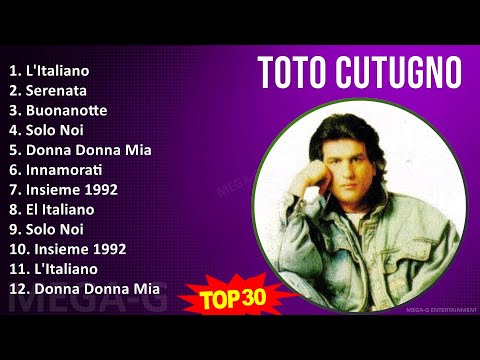 Toto Cutugno 2024 MIX Best Songs - L'Italiano, Serenata, Buonanotte, Solo Noi