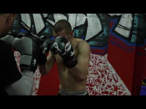 Gergo Bodis training ahead of Warrior FC VI