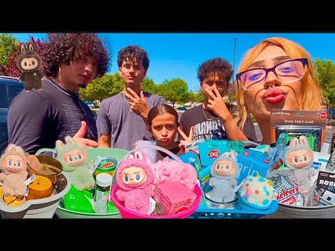 WE MADE EACH OTHER LABUBU BASKETS AGAIN