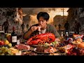 Back Before Zombie Doom He Stockpiles Billions In Supplies Gorging On Lobster As Zombies Roam