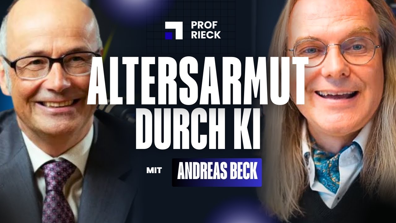 Diesmal trifft es die Intelligenten: KI macht uns alle arbeitslos (Interview Andreas Beck)