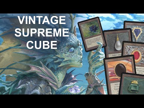 EVERYTHING IS BROKEN! MTGO Supreme Cube Draft. Vintage Cube with all first picks! MTG