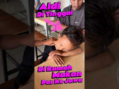 Aldi di Tinggal di Rumah Makan pas Ke Jawa #comedy #minivlog #anakdesa #restaurant #jawa