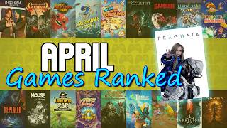 April New Games RANKED #tiermaker