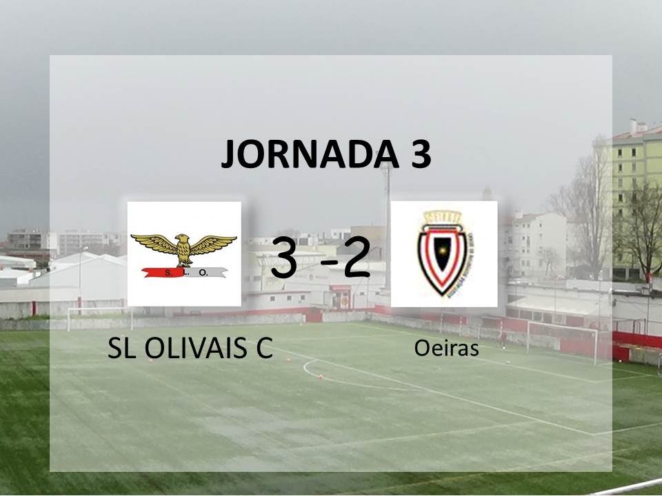 2ªFase/Jornada 3: SL Olivais B 3 - 2 Oeiras