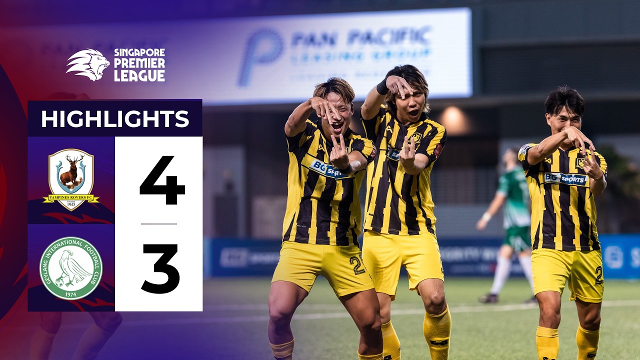 Tampines Rovers vs Geylang International Highlights