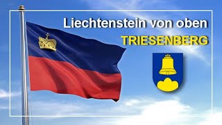 Triesenberg / Liechtenstein von oben 4K Drone Video