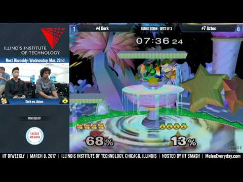 IIT Biweekly [3/8/17] - Derk (Fox) vs. Aztec (Sheik) - SSBM - RR Bo3
