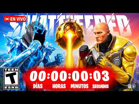 ¡AHORA MISMO! LA GRAN BATALLA del REY HELADO vs LA FUNDACIÓN EVENTO FINAL de FORTNITE: RUPTURA! 🤯💥