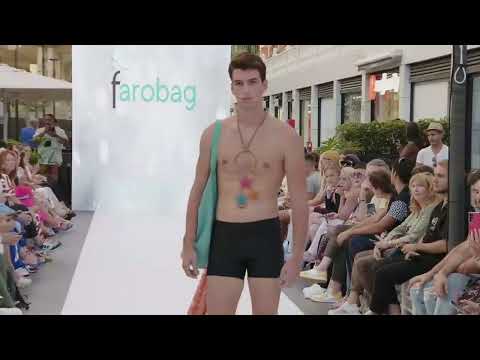 Farobag en la Pasarela Comercial de Tenerife Fashion Beach Costa Adeje 2022