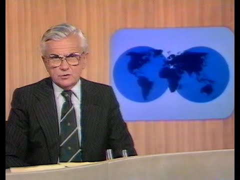 Here is the News! - with Kenneth Kendall Monday 13th July 1981 BBC1