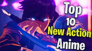Top 10 New Action Anime (Hindi)