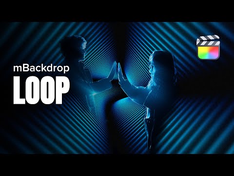 mBackdrop Loop — 80 Crisp Backgrounds + 10 Animation Designs for Final Cut Pro — MotionVFX