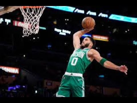 Jason Tatum Fast Break Dunk on Miami Heat 🏀NBA Playoffs Boston Celtics BEAT Miami Heat