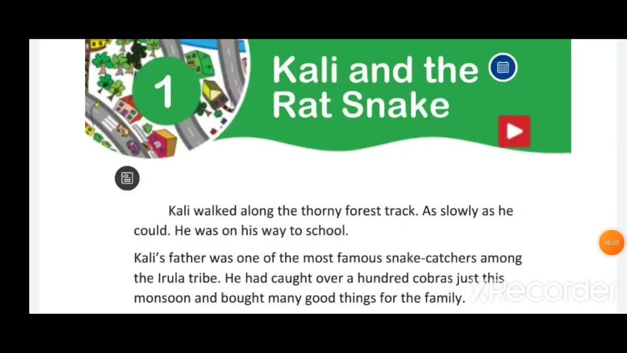 Watch video Kali and the Rat Snake ( Reading Practice) Now Kali and the Rat Snake ( Reading Practice)