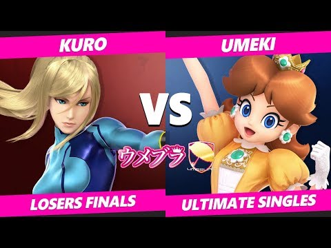 Umebura SP6 SSBU - Kuro (ZSS) Vs. Umeki (Daisy) Smash Ultimate Tournament Losers Finals