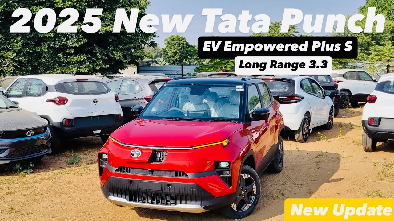 2025 NEW Tata Punch EV Empowered Plus (S) Long Range 3.3 Review | Vikas Vlogs