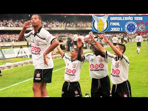 Brasileirão 1998 | FINAL | JOGO 1 | Cruzeiro 2x2 Corinthians | Mineirão