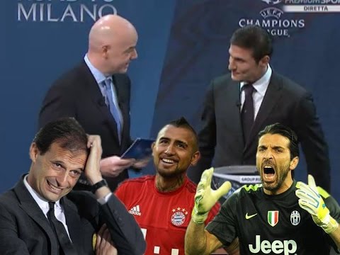 SORTEGGIO DI CHAMPIONS 2016 - PARODIA
