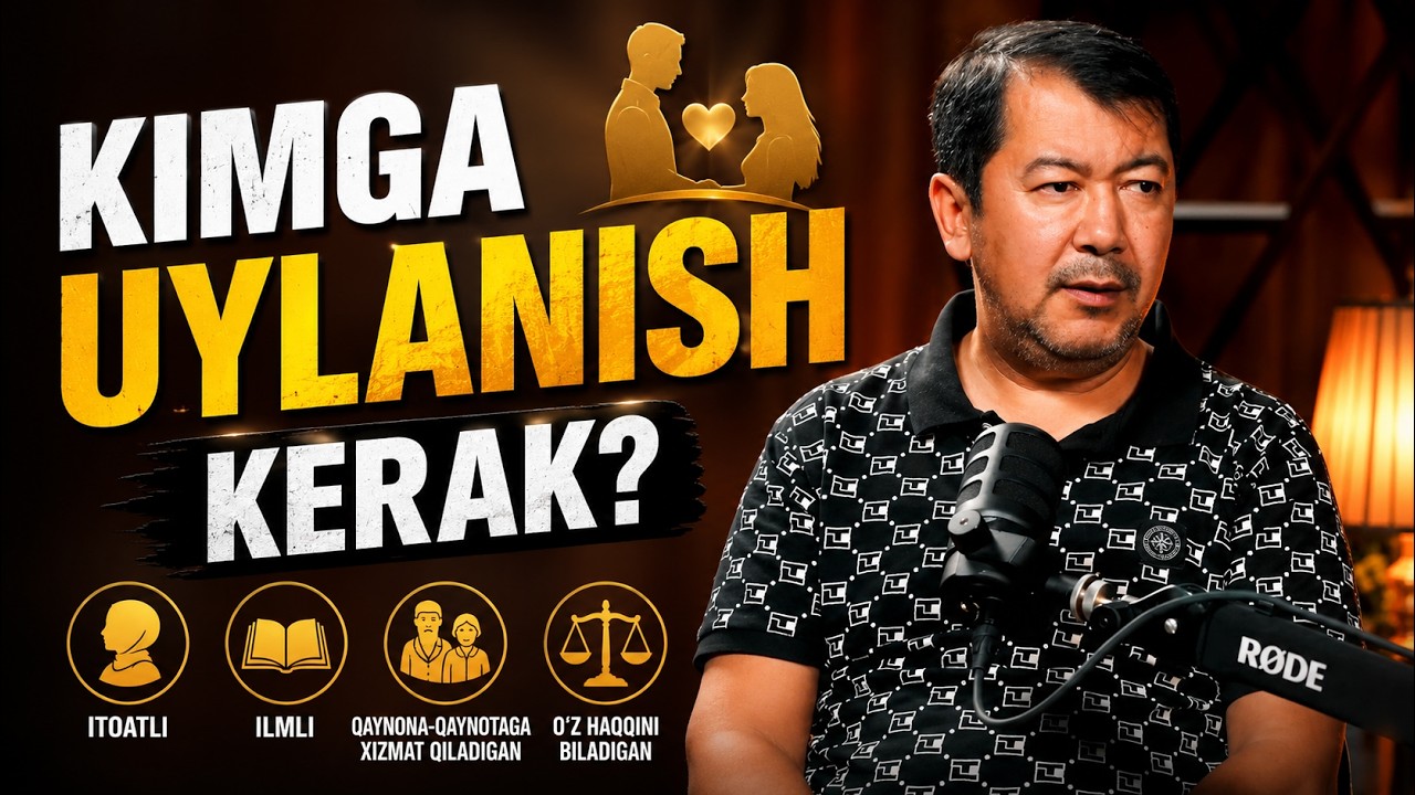 Uylanishdan avval bu videoni ko‘ring! | Baxt formulasi haqida Xayrulla Hamidov