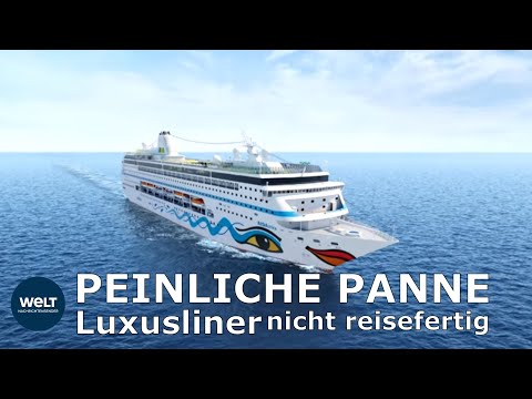 PASSAGIERE AN BORD: Da sagt "Aida"-Kapitän die Jungfernfahrt ab