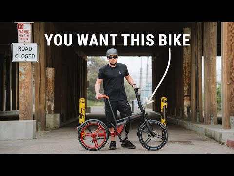 HonBike HF01 // The Chain-Free Foldable eBike of the Future