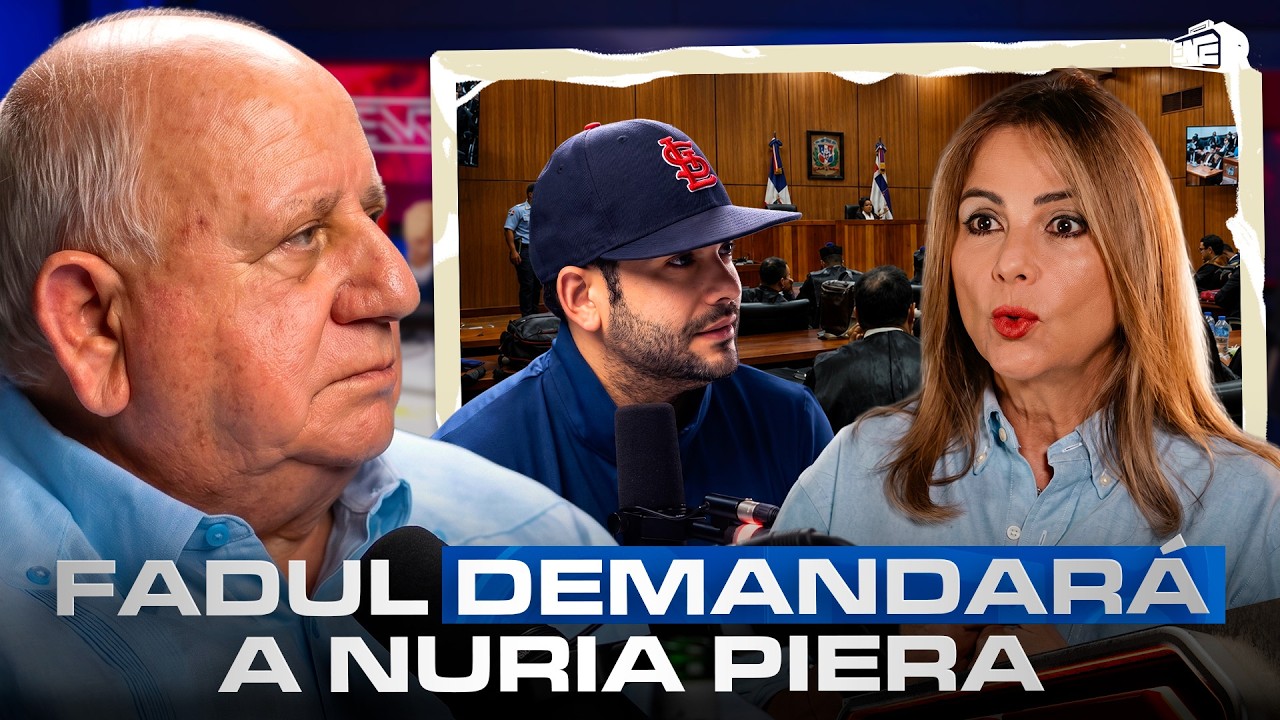 ¡PRIMICIA! EL DR. FADUL DEMANDARÁ A NURIA PIERA Y EDUARDO LE DESMONTA CAMPAÑITA