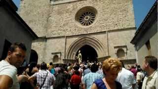 preview picture of video 'Processione di San Pancrazio Patrono di Zagarise. 09 luglio 2012'