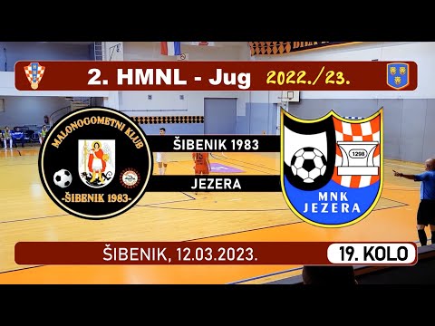 2. HMNL Jug: ŠIBENIK 1983 - JEZERA  1:3, 12.03.2023.