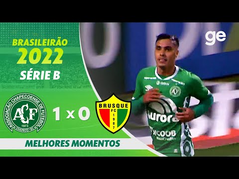 Gols e lances de Chapecoense x Brusque