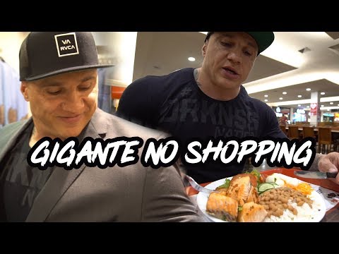 UM DIA DE GIGANTE NO SHOPPING COM GIGA
