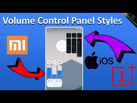 iOS, ONE UI, OOS Volume Slider on ANY Android Phone - Customise Volume Controls - (2021 Guide)