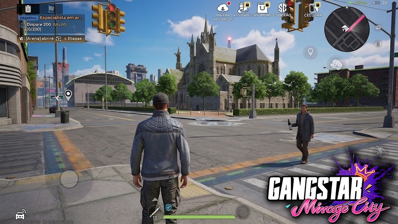 SAIU O NOVO GTA da Gameloft para Mobile - Gangstar Mirage City, PRIMEIRA GAMEPLAY