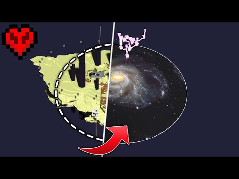 I Built the ENTIRE Galaxy in Hardcore Minecraft!