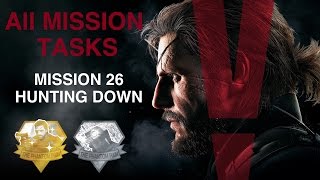 Metal Gear Solid V: The Phantom Pain - All Mission Tasks (Mission 26 - Hunting Down)
