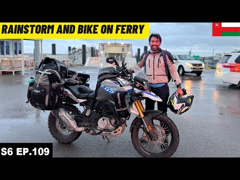 , title : 'Taking the FERRY to Avoid two Border Crossings S06 EP.109 | MIDDLE EAST Motorcycle Tour'