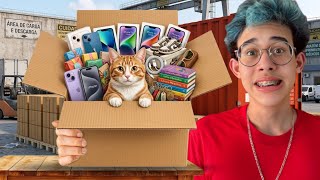 ABRINDO CAIXA SECRETA DA INTERNET!!