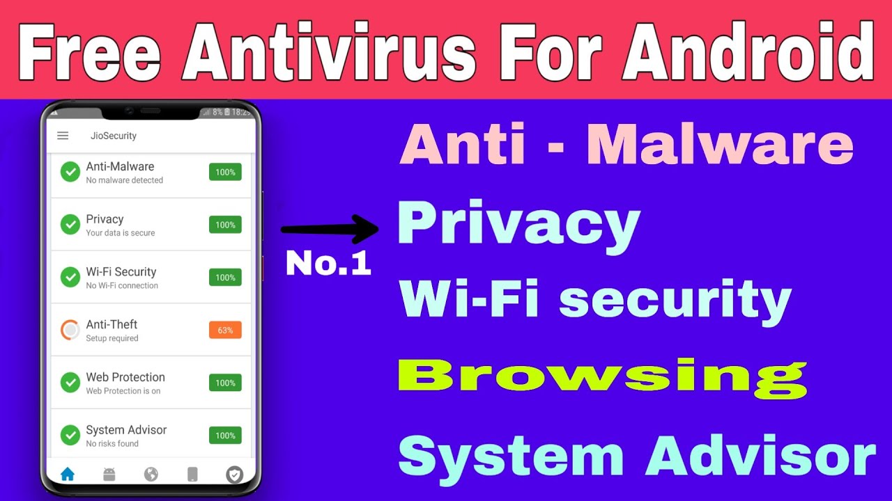 FREE Antivirus For Android |Best and Free Antivirus 2020