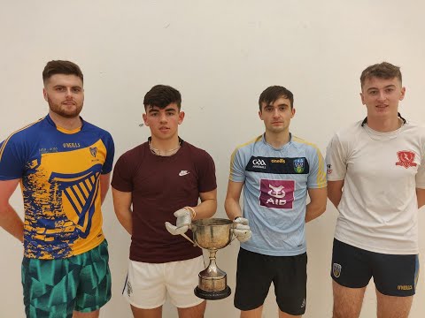 2019 All-Ireland Intervarsity 4-Wall Mens Open Final - UCD vs UL