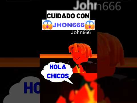 😱CUIDADO CON JHON666 | Roblox