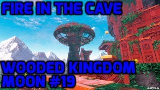 Super Mario Odyssey - Wooded Kingdom Moon #19 - Fire in the Cave