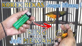 Download lagu BUAT SENDIRI RING BURUNG DARI BARANG BEKAS || Cara Bikin Ring Emas Berkualitas Dari Bahan Korek Api mp3