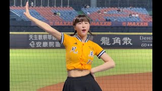 #峮峮#岳政華應援曲#PassionSisters#台湾チアリーディングチーム#中華職棒#CPBL#洲際棒球場#20240816